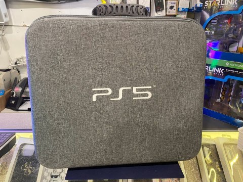 ETUI KUFEREK PODRÓŻ WZMOCNIONA WALIZKA NA KONSOLĘ PS5 PLAYSTATION 5 I PADY