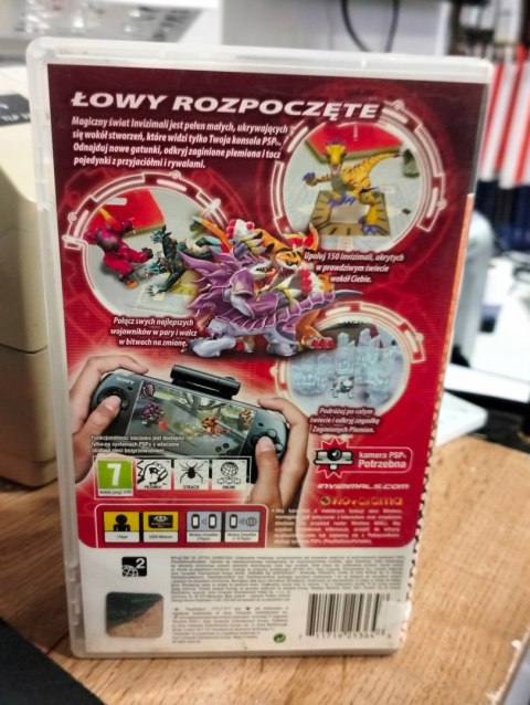 Invizimals Zaginione Plemiona PSP PlayStation Portable