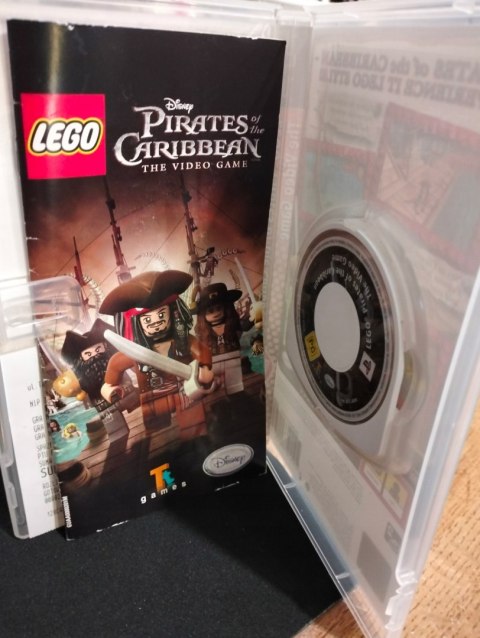 LEGO PIRATES OF CARIBBEAN PSP PIRACI Z KARAIBÓW Pudełkowa