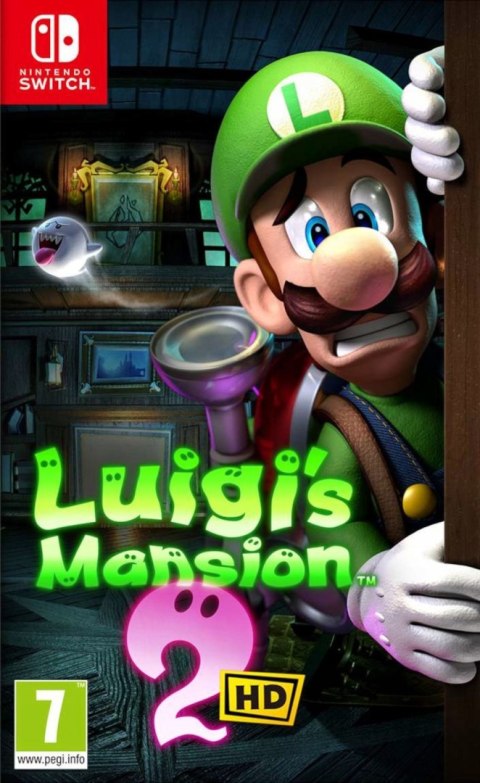 Luigi's Mansion 2 HD Nintendo Switch pudełkowa