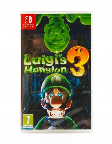 Luigis Mansion 3 Nintendo Switch pudełkowa