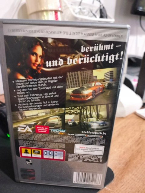 Need for Speed: Most Wanted 5-1-0 PlayStation Portable (PSP) pudełkowa