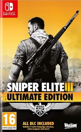 Sniper Elite III: Ultimate Edition Nintendo Switch pudełkowa