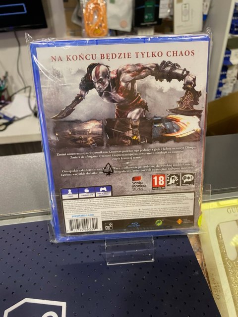 God of War 3 PS4 (PS719993193) PlayStation 4 (PS4) pudełkowa