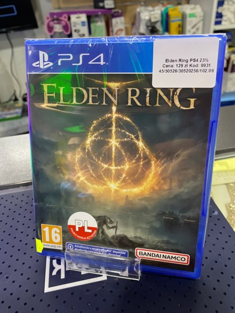Bandai Namco Entertainment - Elden Ring - PS4 PlayStation 4 (PS4) pudełkowa