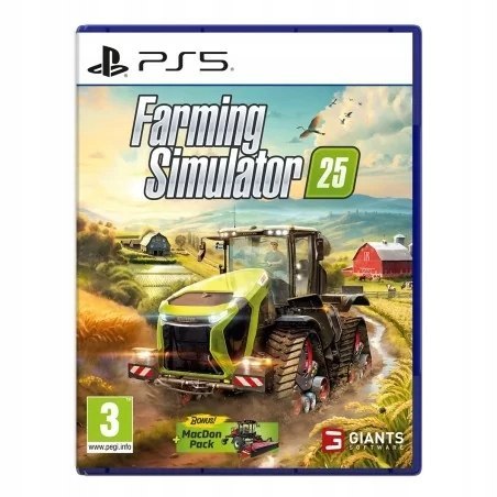 Farming Simulator 25 PlayStation 5 (PS5) pudełkowa