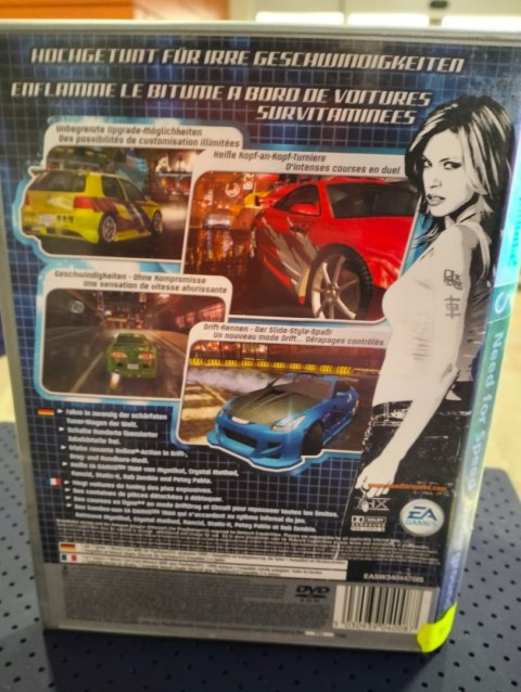 Need For Speed Underground PlayStation 2 (PS2) pudełkowa