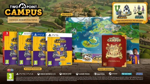 Two Point Campus Edycja Rekrutacyjna Xbox One/Xbox Series X pudełkowa