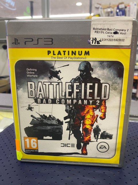 Battlefield: Bad Company 2 PlayStation 3 (PS3) pudełkowa