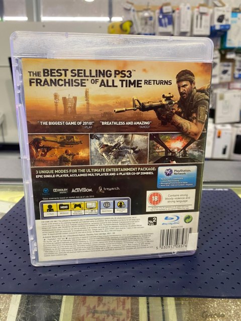 Call of Duty: Black Ops PlayStation 3 (PS3) pudełkowa