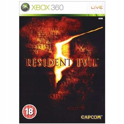 Resident Evil 5 Xbox 360 pudełkowa