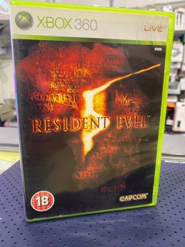 Resident Evil 5 Xbox 360 pudełkowa