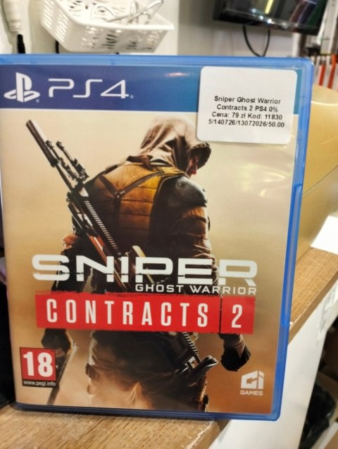 Sniper: Ghost Warrior Contracts 2 PlayStation 4 (PS4) pudełkowa