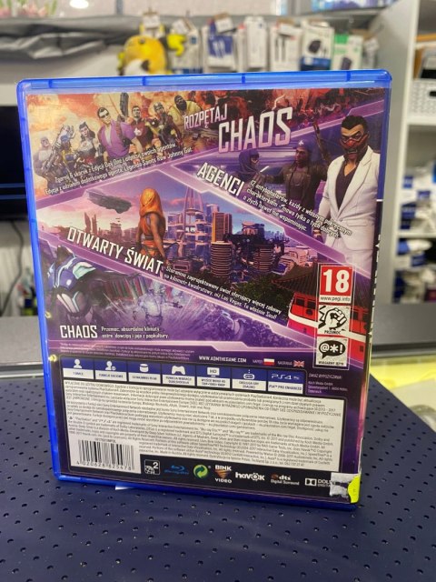 Agents of Mayhem PlayStation 4 (PS4) pudełkowa