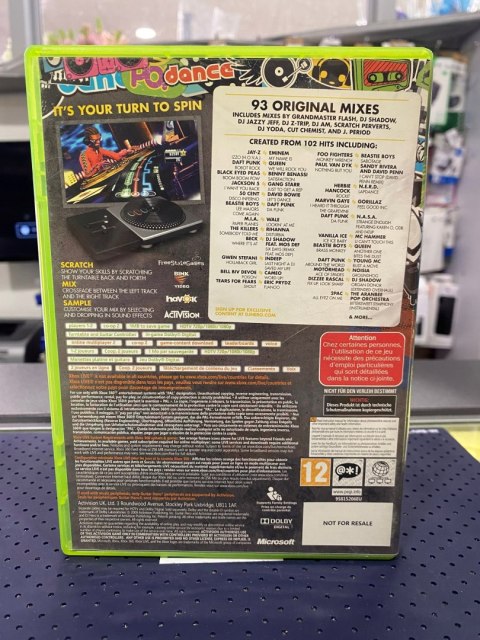 DJ Hero Xbox 360 pudełkowa