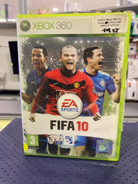 FIFA 10 Xbox 360 pudełkowa