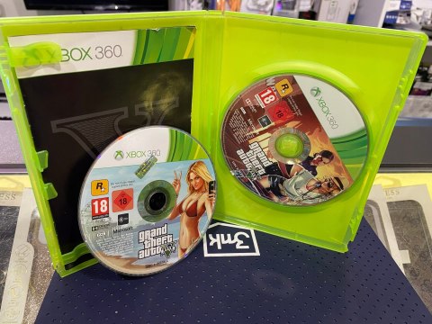 Grand Theft Auto V Xbox 360 pudełkowa