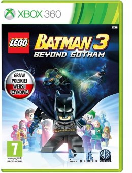 LEGO BATMAN 3 POZA GOTHAM PL Xbox 360 pudełkowa