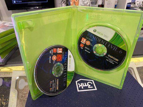RESIDENT EVIL 6 Xbox 360 pudełkowa