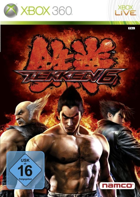Tekken 6 Xbox 360 pudełkowa