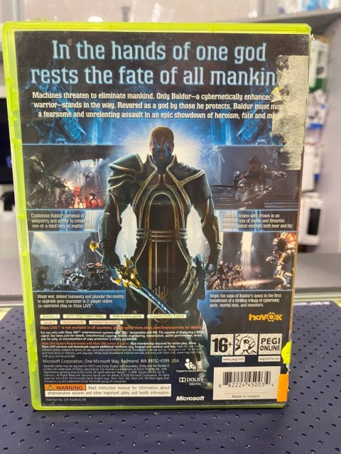 Too Human Xbox 360 pudełkowa