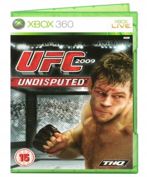 UFC 2009 Undisputed Xbox 360 pudełkowa