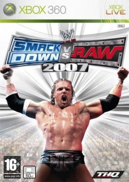 WWE SmackDown! vs. Raw 2007 Xbox 360 pudełkowa