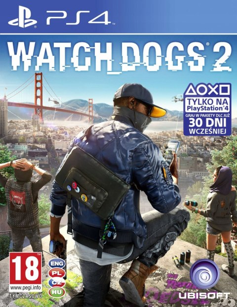 Watch Dogs 2 PlayStation 4 (PS4) pudełkowa