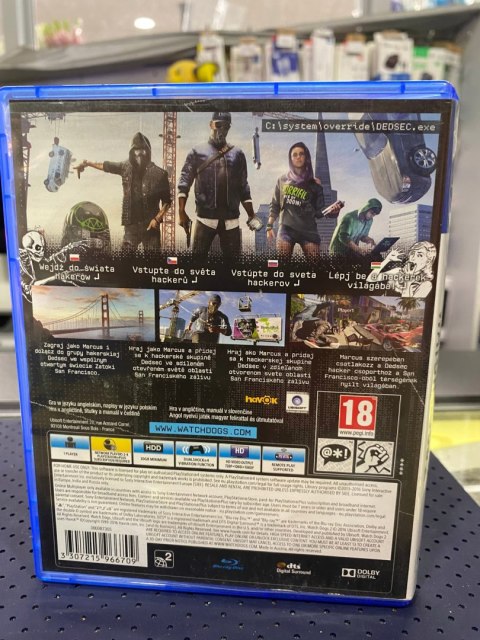 Watch Dogs 2 PlayStation 4 (PS4) pudełkowa