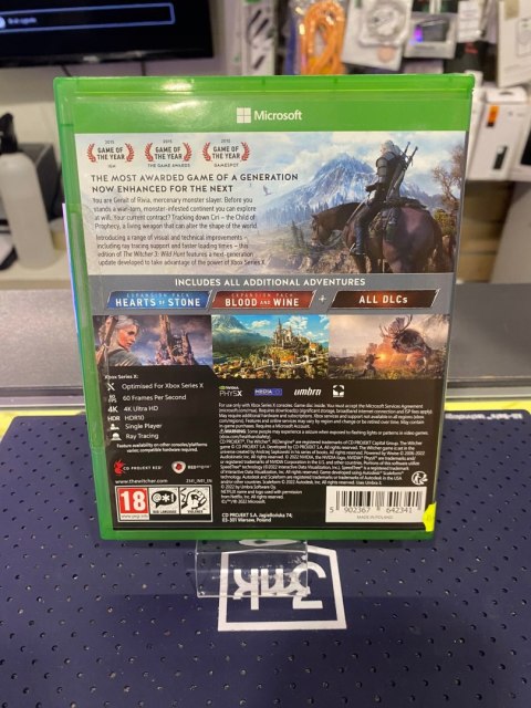 Wiedźmin 3: Dziki Gon Xbox Series X pudełkowa