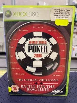 World Series of Poker 2008: Battle for the Bracelets Xbox 360 pudełkowa
