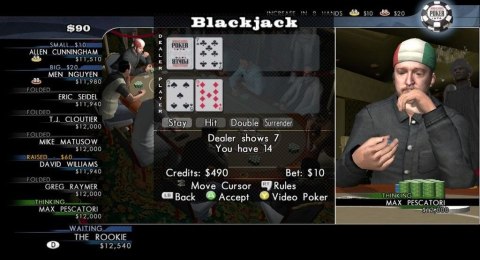 World Series of Poker 2008: Battle for the Bracelets Xbox 360 pudełkowa