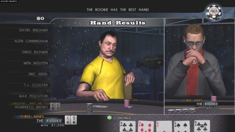 World Series of Poker 2008: Battle for the Bracelets Xbox 360 pudełkowa