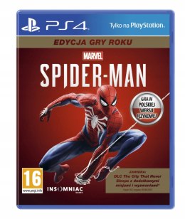 Marvel's Spider-Man Edycja Gry Roku PlayStation 4 (PS4) pudełkowa