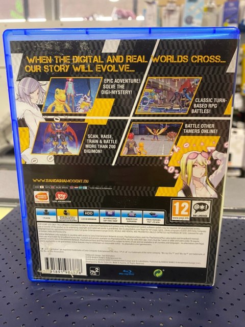 Digimon Story Cyber Sleuth PlayStation 4 (PS4) pudełkowa
