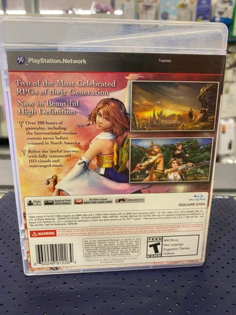 Final Fantasy X/X-2 HD Remaster PlayStation 3 (PS3) pudełkowa