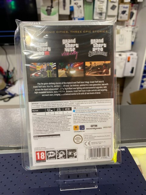 Grand Theft Auto: The Trilogy - Definitive Edition Nintendo Switch