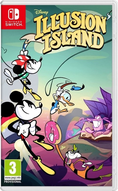 Disney Illusion Island Nintendo Switch pudełkowa