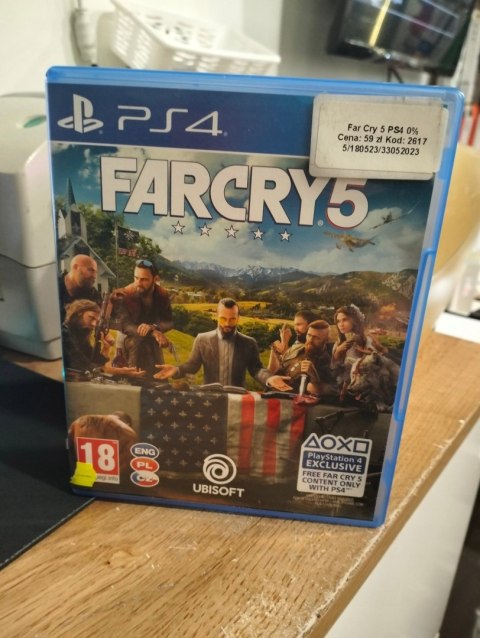GRA NA PS4 FARCRY 5 PlayStation 4 (PS4) pudełkowa
