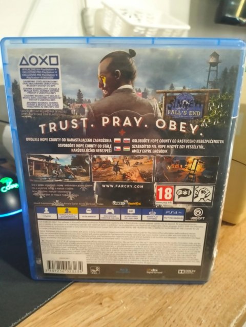 GRA NA PS4 FARCRY 5 PlayStation 4 (PS4) pudełkowa