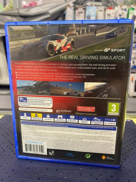 Gran Turismo Sport PlayStation 4 (PS4) pudełkowa