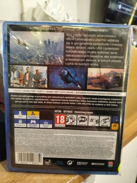 Grand Theft Auto V (PS4) PlayStation 4 (PS4) pudełkowa