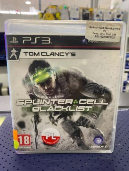 Tom Clancy's Splinter Cell: Blacklist PlayStation 3 (PS3) pudełkowa