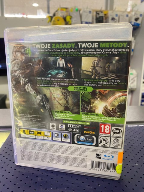 Tom Clancy's Splinter Cell: Blacklist PlayStation 3 (PS3) pudełkowa