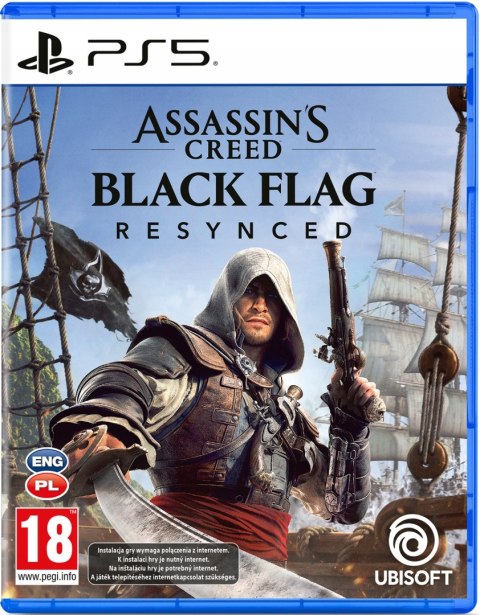 Assassin's Creed Black Flag Resynced PlayStation 5 (PS5) pudełkowa