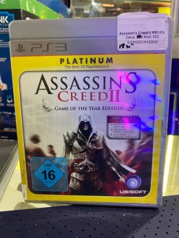 Assassin's Creed II PS3 PlayStation 3 (PS3) pudełkowa