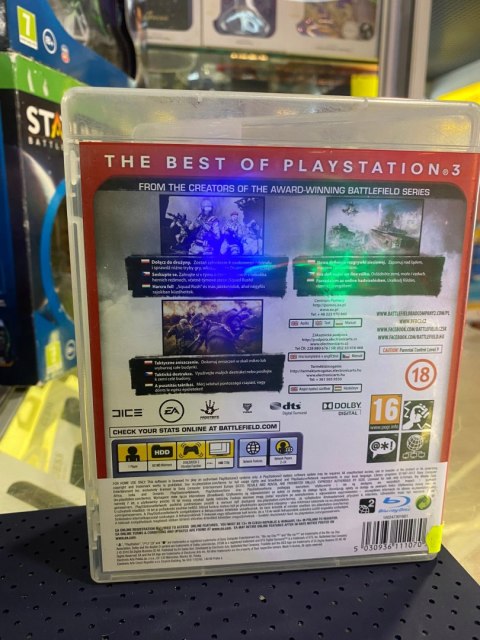 BATTELEFIELD BAD COMPANY 2 PS3 PlayStation 3 (PS3) pudełkowa