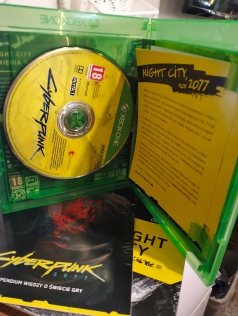 Cyberpunk 2077 Xbox One pudełkowa
