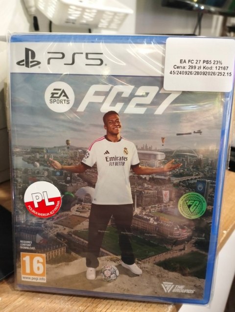 EA Sports FC 27 PlayStation 5 (PS5) pudełkowa