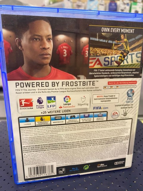 FIFA 17 PS4 Playstation 4 Pudełkowa